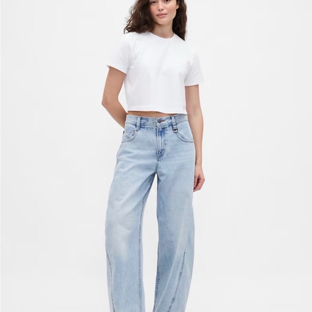 Gap × BÉIS High Rise Barrel Jeans